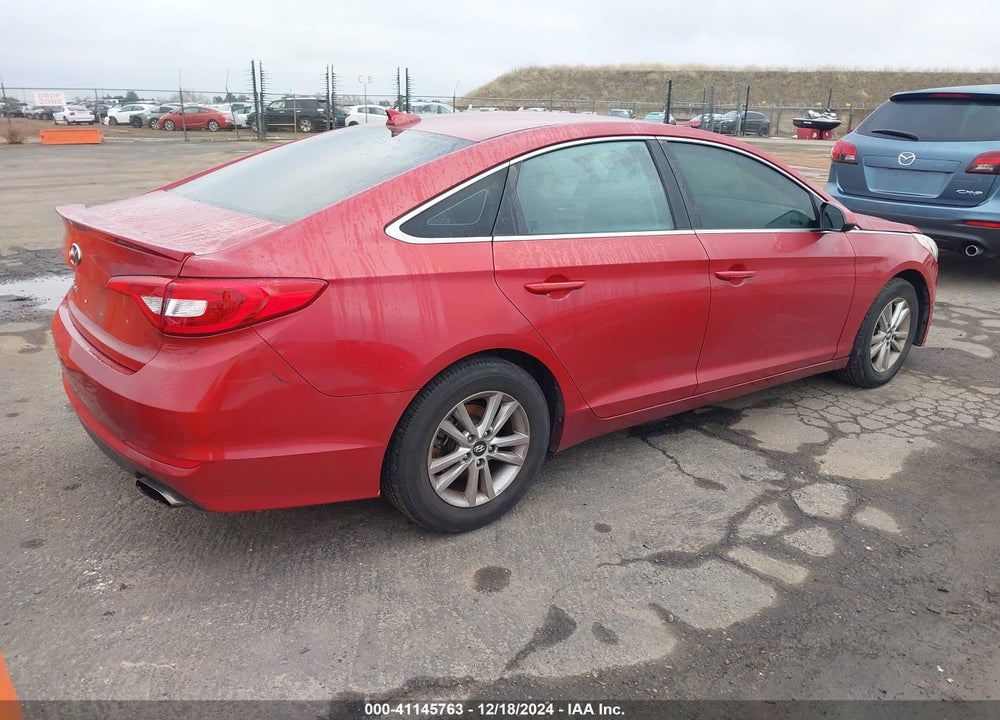 2017 HYUNDAI SONATA SE VIN: 5NPE24AF5HH576319