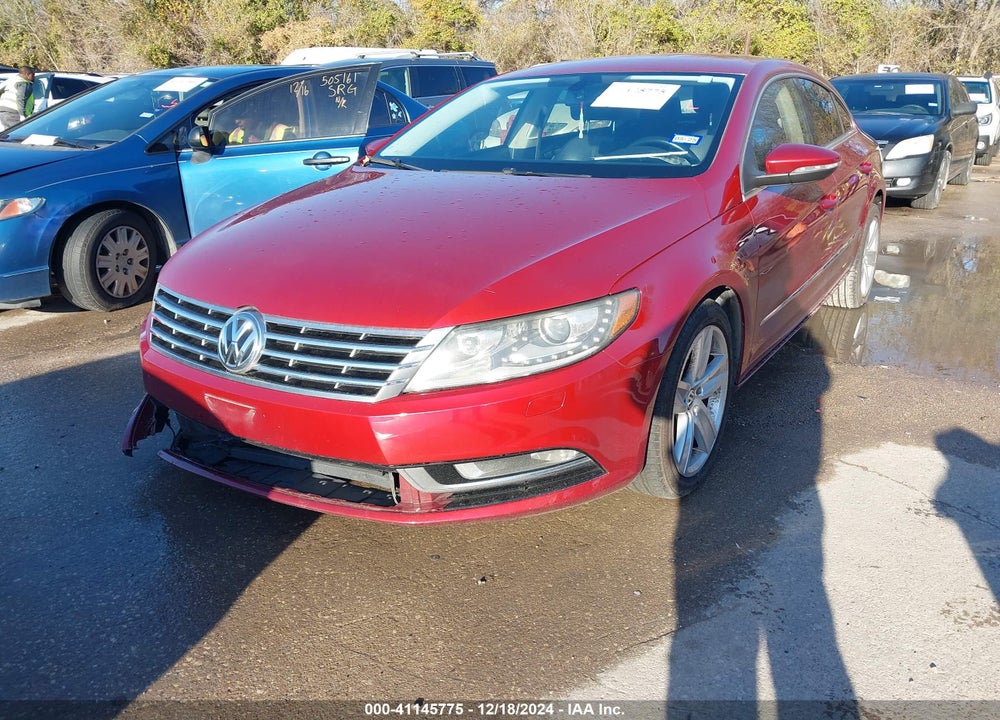 2015 VOLKSWAGEN CC 2.0T SPORT VIN: WVWBP7AN2FE814038