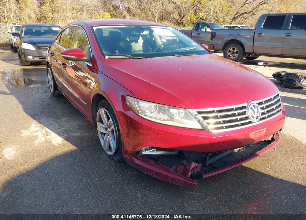 2015 VOLKSWAGEN CC 2.0T SPORT VIN: WVWBP7AN2FE814038
