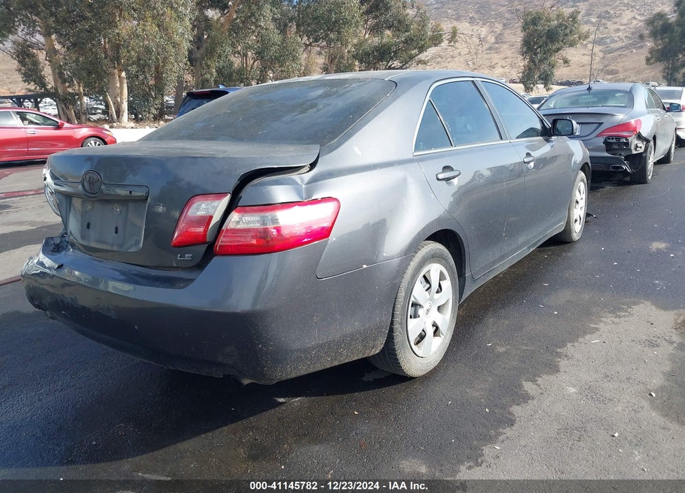 2007 TOYOTA CAMRY LE VIN: 4T1BE46K67U138652