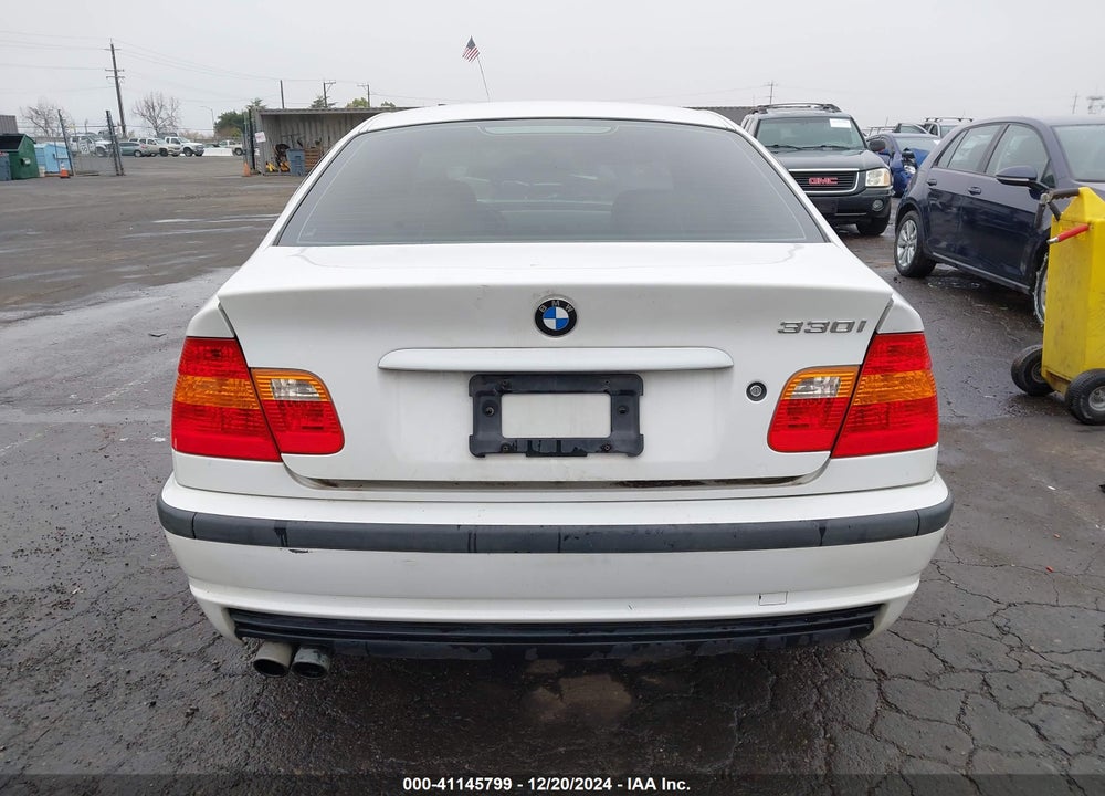 2002 BMW 330I VIN: WBAEV53412KM16503