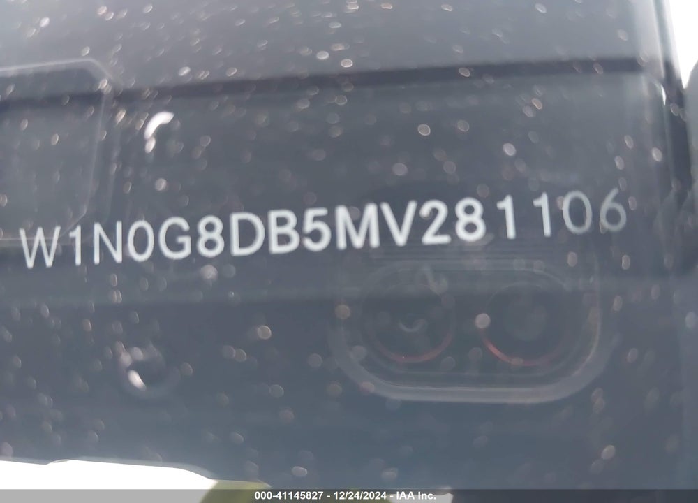 2021 MERCEDES-BENZ GLC 300 SUV VIN: W1N0G8DB5MV281106