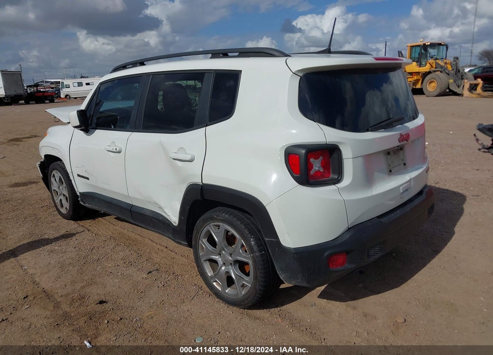 2019 JEEP RENEGADE LATITUDE FWD VIN: ZACNJABB4KPK59513