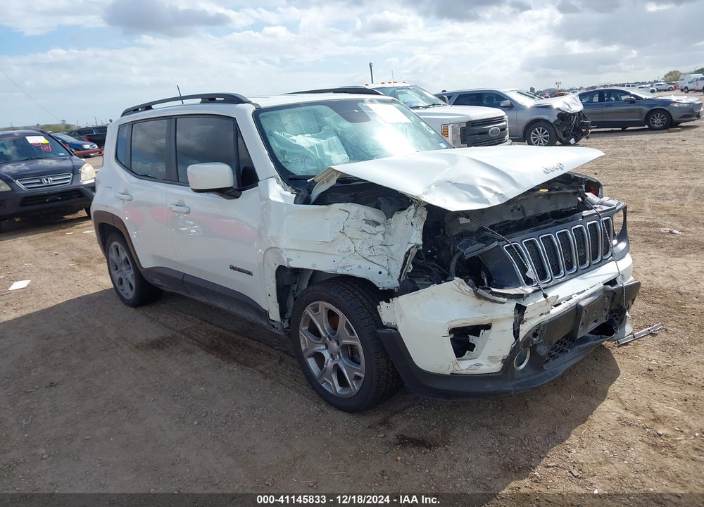 2019 JEEP RENEGADE LATITUDE FWD VIN: ZACNJABB4KPK59513