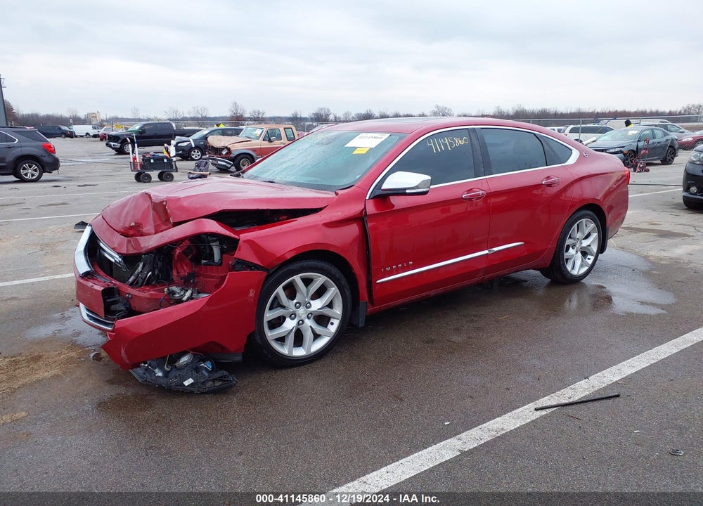 2014 CHEVROLET IMPALA 2LZ VIN: 2G1155S31E9112001