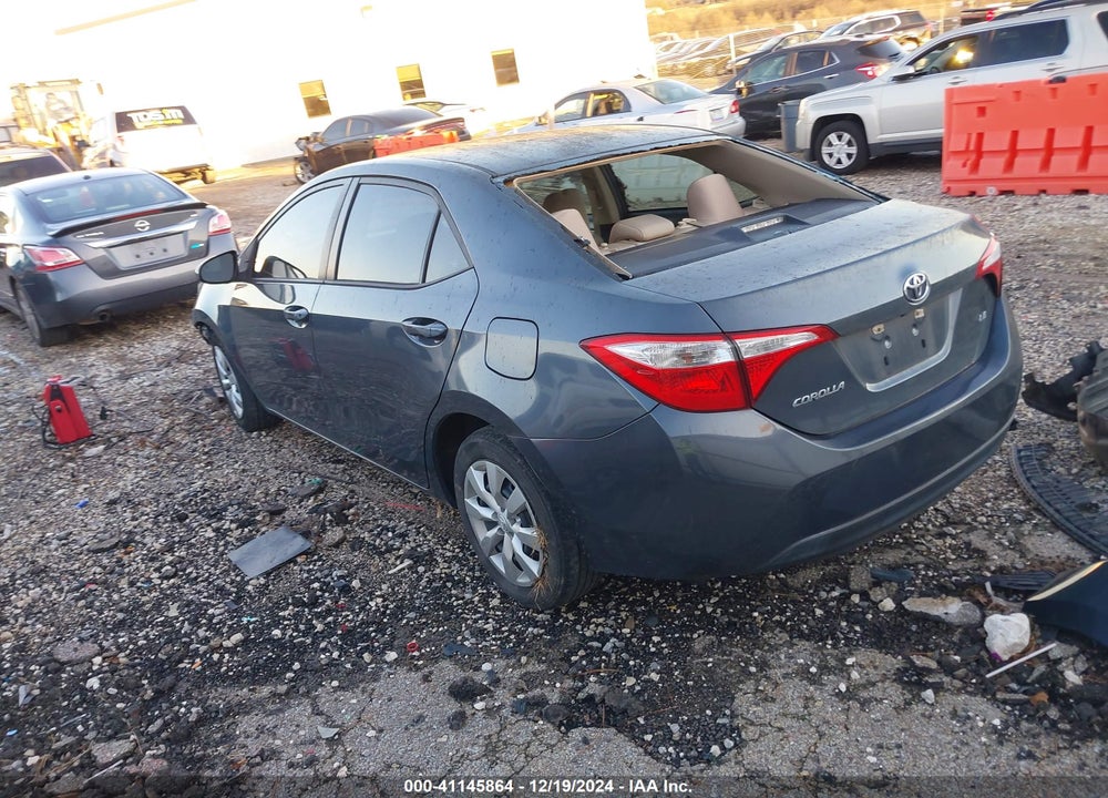 2015 TOYOTA COROLLA LE VIN: 5YFBURHE2FP264238