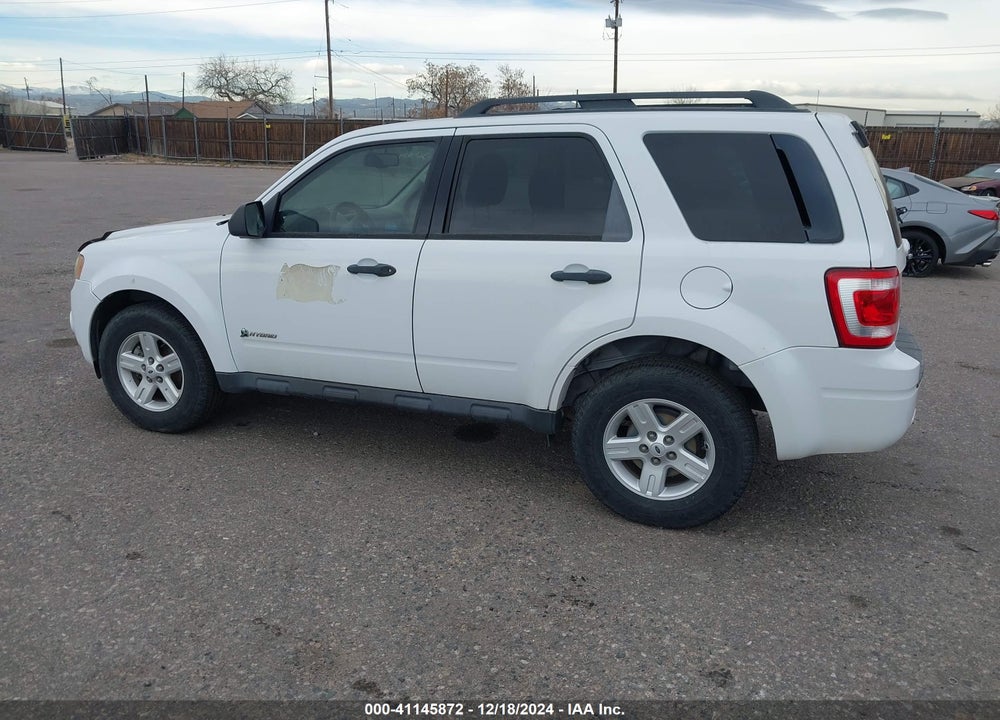 2009 FORD ESCAPE HYBRID LIMITED VIN: 1FMCU59329KA12448