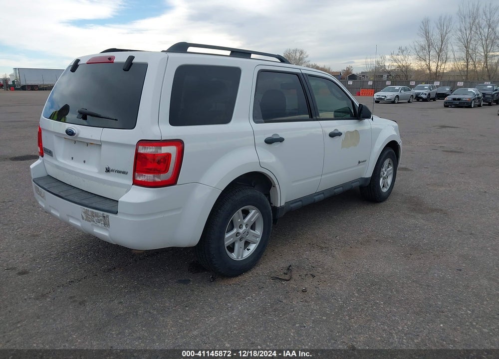 2009 FORD ESCAPE HYBRID LIMITED VIN: 1FMCU59329KA12448
