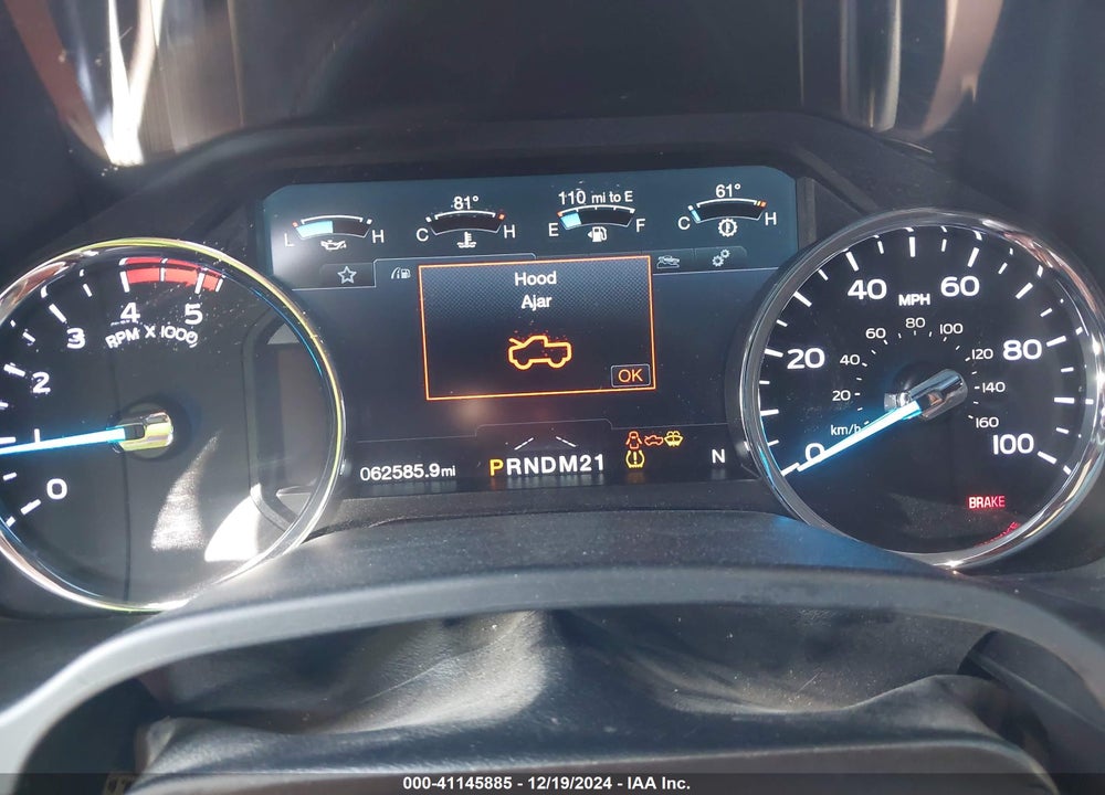 2019 FORD F-350 KING RANCH VIN: 1FT8W3DT3KED51515