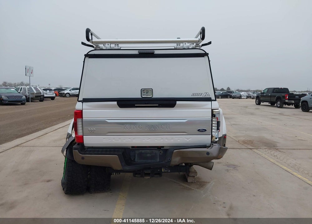 2019 FORD F-350 KING RANCH VIN: 1FT8W3DT3KED51515