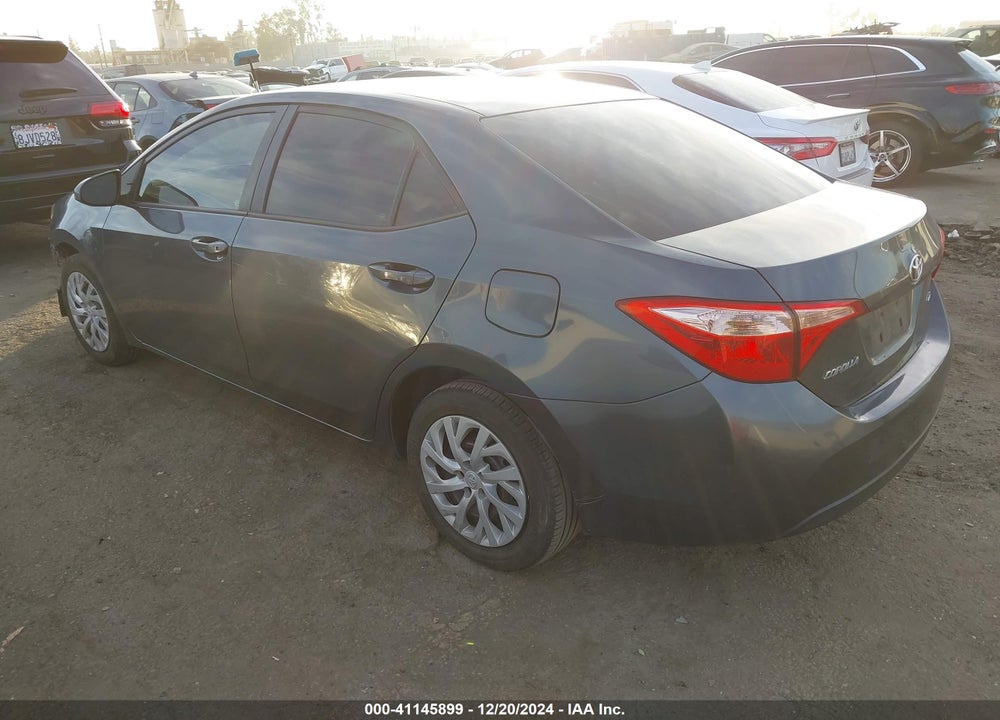 2017 TOYOTA COROLLA LE VIN: 2T1BURHE2HC786015