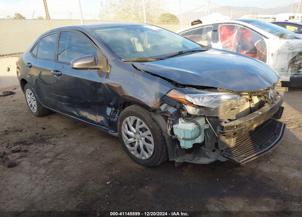 2017 TOYOTA COROLLA LE VIN: 2T1BURHE2HC786015
