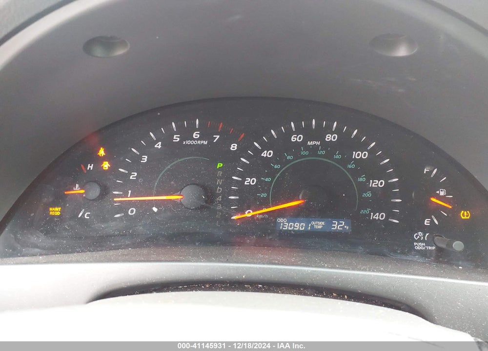 2009 TOYOTA CAMRY LE VIN: 4T4BE46K19R135683