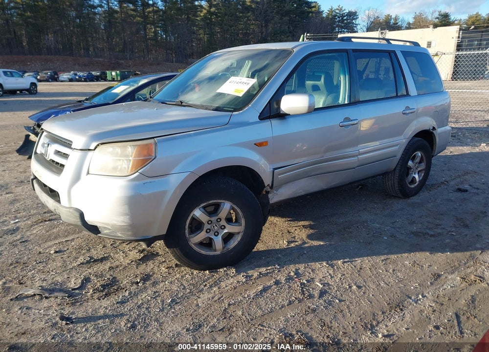 2006 HONDA PILOT EX-L VIN: 2HKYF18626H537450