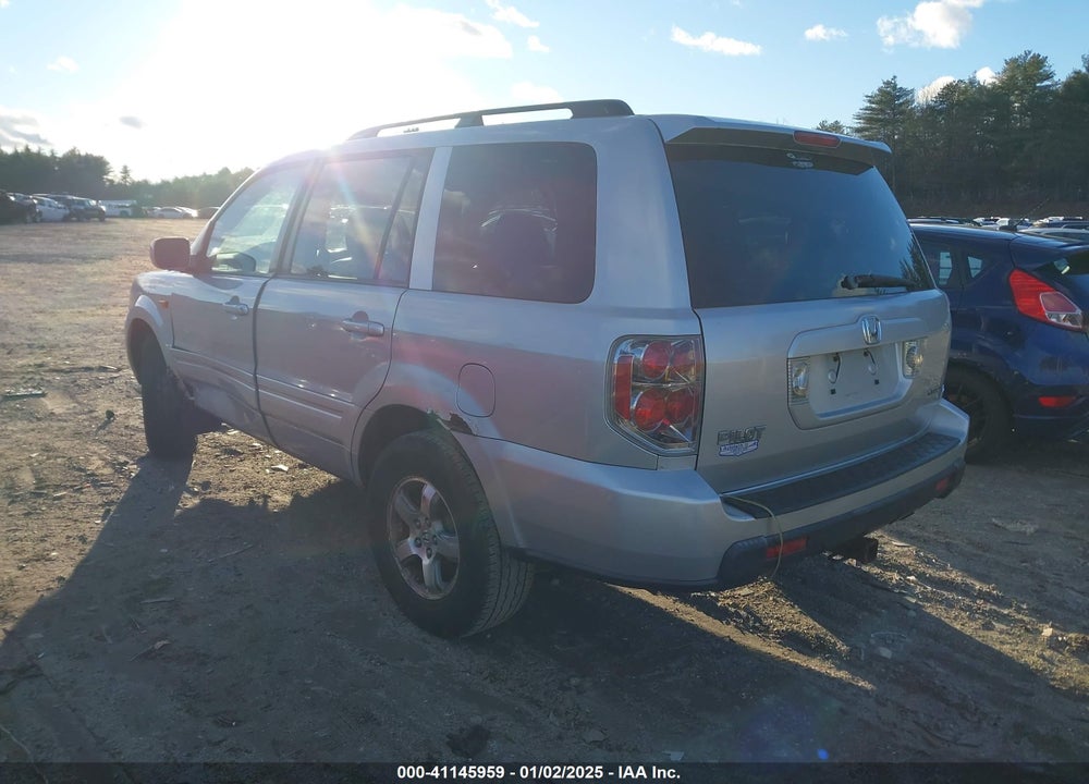 2006 HONDA PILOT EX-L VIN: 2HKYF18626H537450