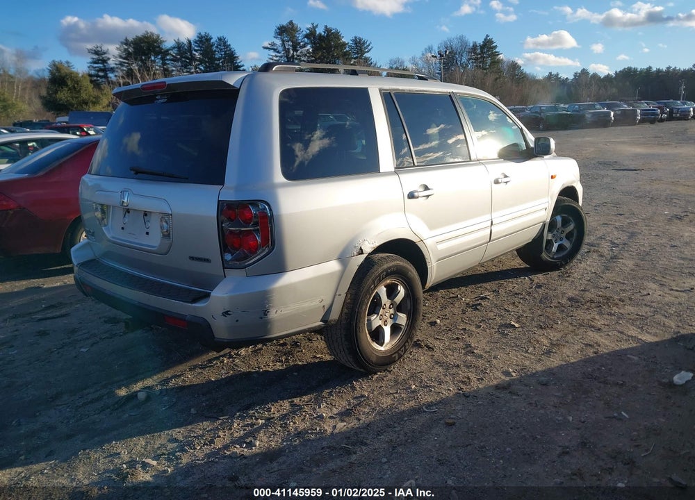 2006 HONDA PILOT EX-L VIN: 2HKYF18626H537450