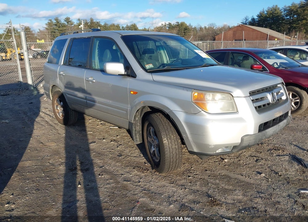 2006 HONDA PILOT EX-L VIN: 2HKYF18626H537450