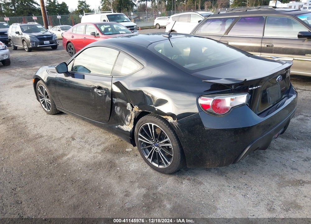 2014 SUBARU BRZ LIMITED VIN: JF1ZCAC16E8603896