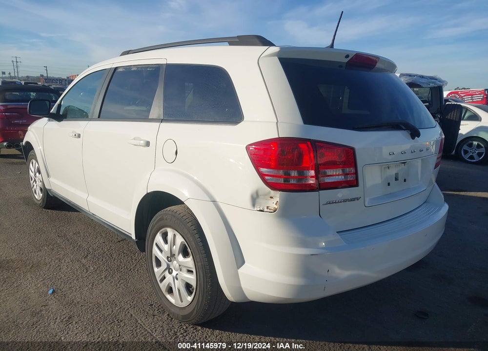 2018 DODGE JOURNEY SE VIN: 3C4PDCAB1JT525156