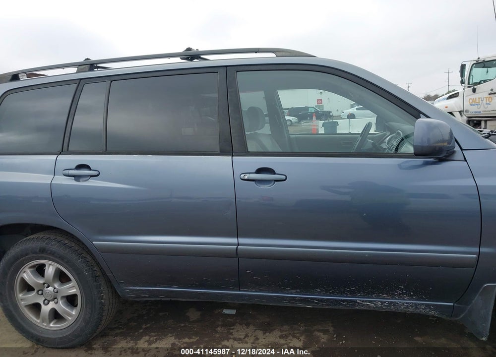 2006 TOYOTA HIGHLANDER V6 VIN: JTEDP21A760102190