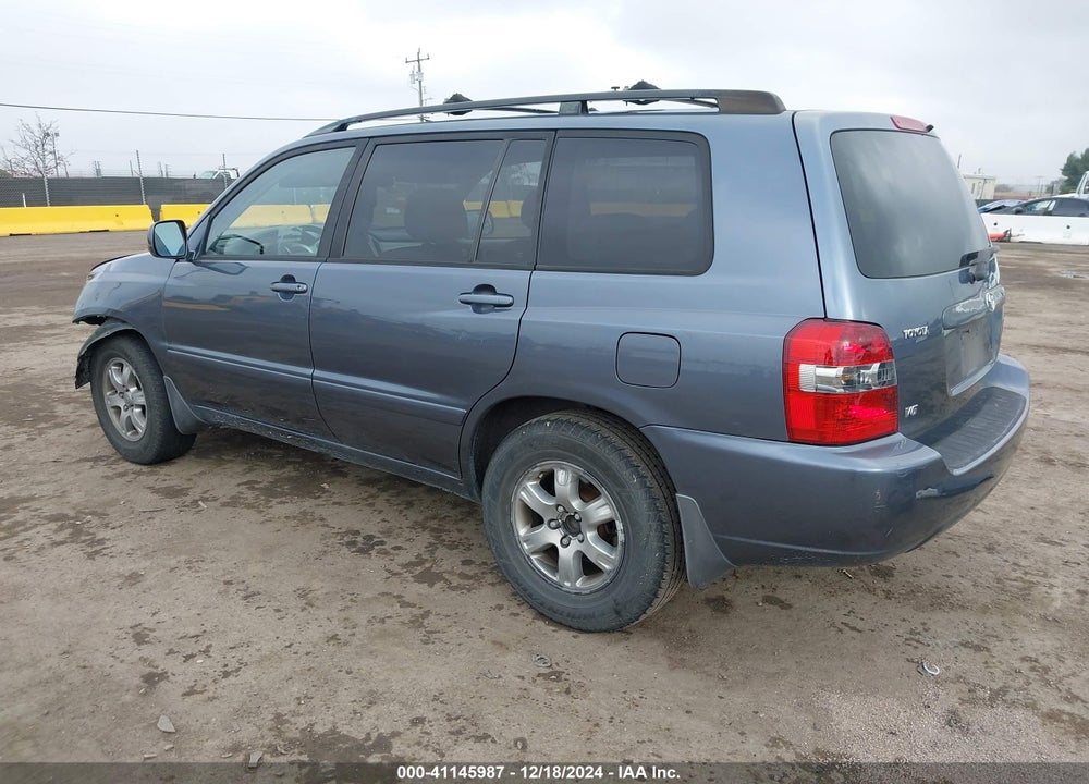 2006 TOYOTA HIGHLANDER V6 VIN: JTEDP21A760102190