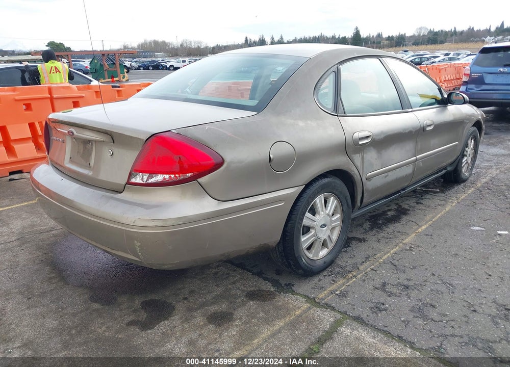 2006 FORD TAURUS SEL VIN: 1FAFP56U96A190581