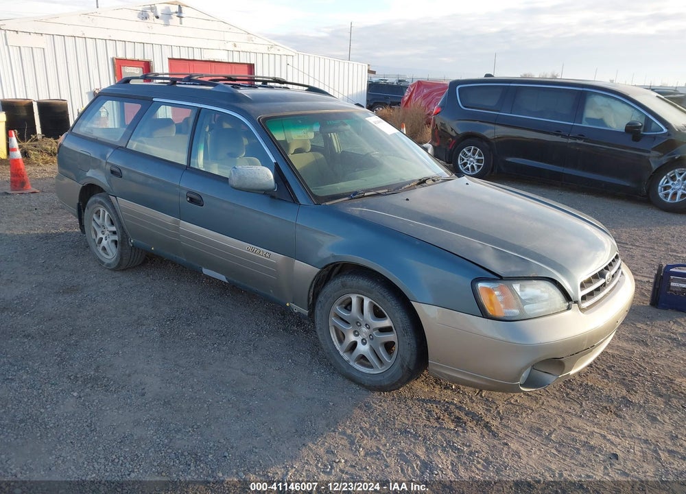 2001 SUBARU OUTBACK VIN: 4S3BH675117669361