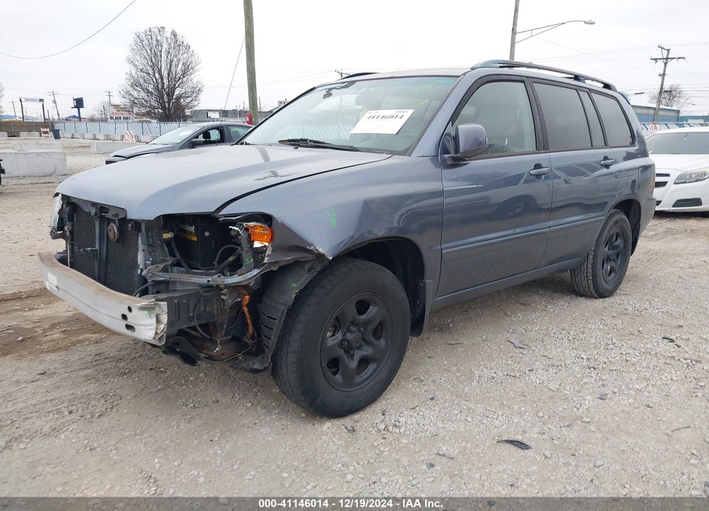 2007 TOYOTA HIGHLANDER VIN: JTEGD21A370158618