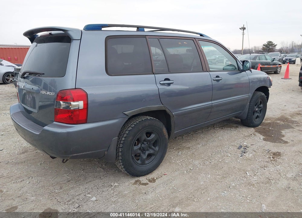 2007 TOYOTA HIGHLANDER VIN: JTEGD21A370158618