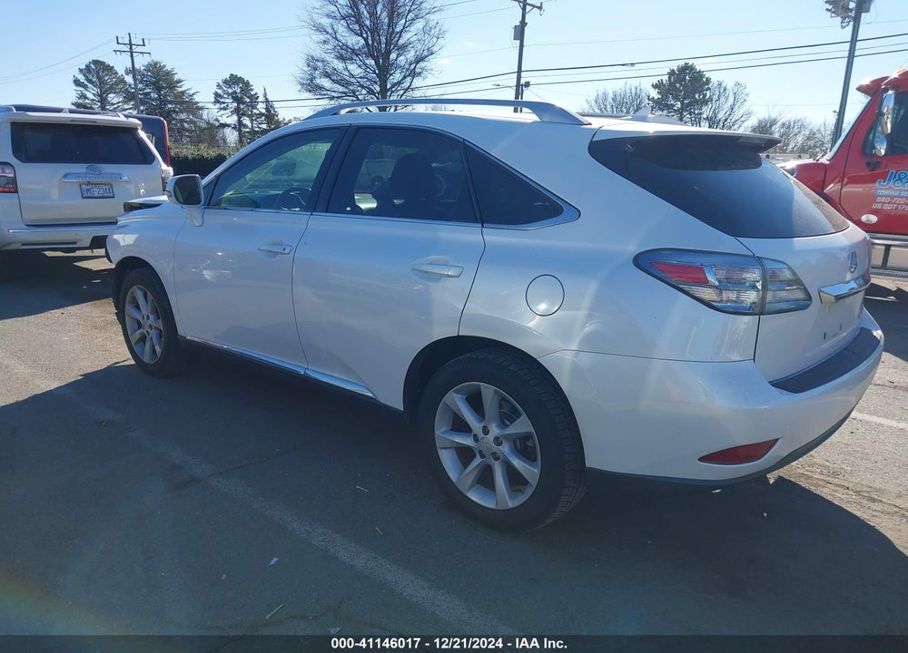 2012 LEXUS RX 350 VIN: 2T2ZK1BA6CC080844