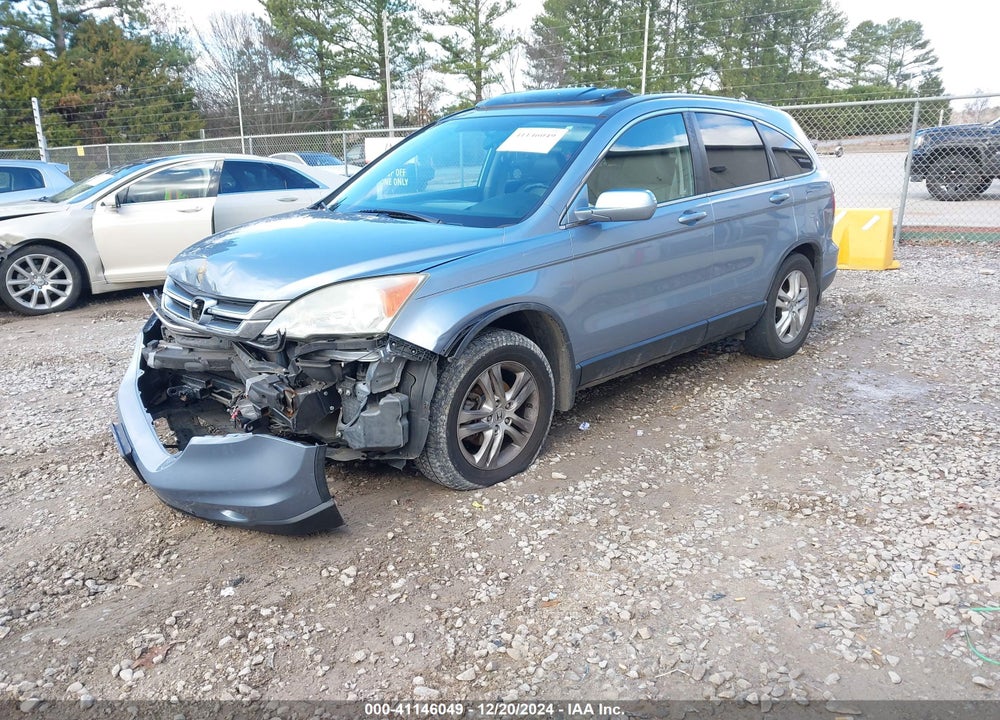2010 HONDA CR-V EX-L VIN: 5J6RE3H76AL027600