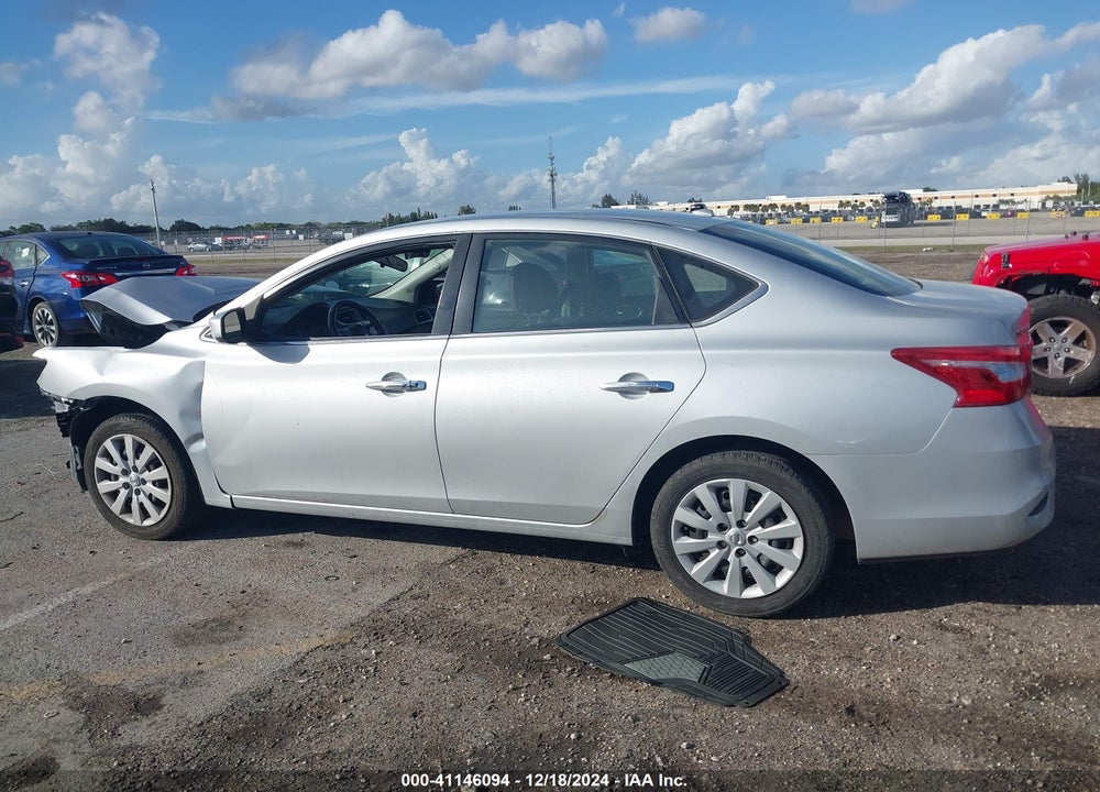 2017 NISSAN SENTRA SV VIN: 3N1AB7AP1HY283578