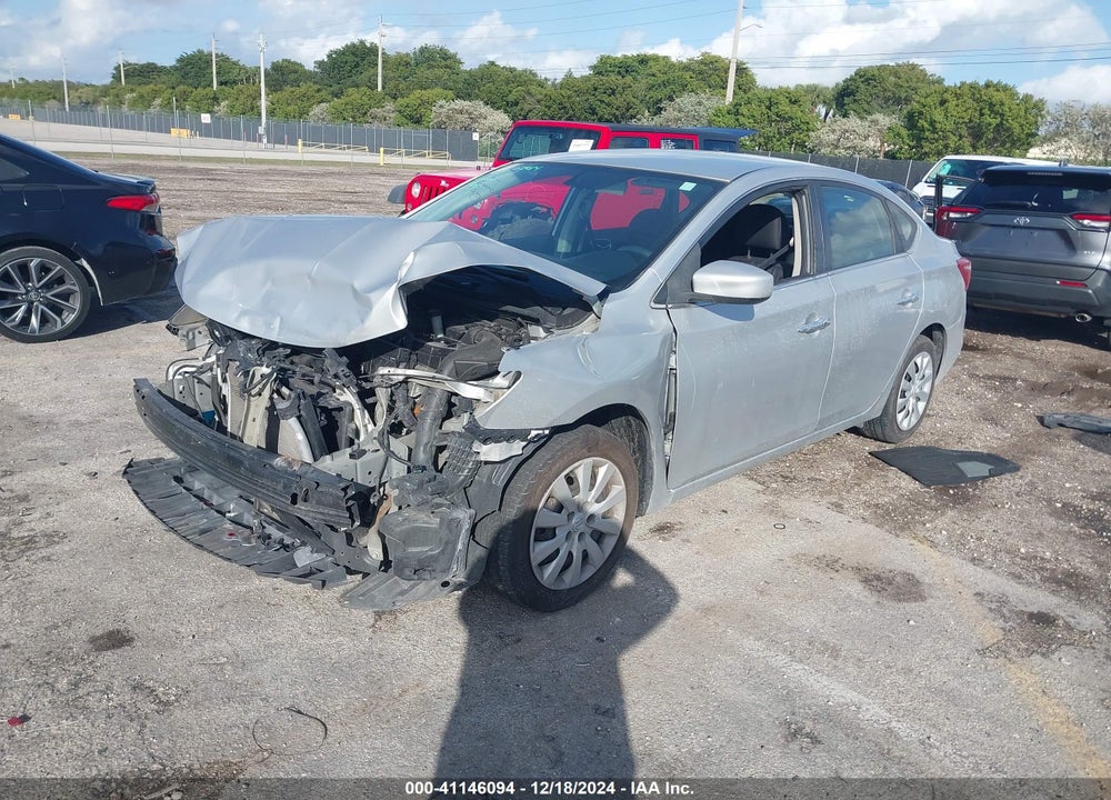 2017 NISSAN SENTRA SV VIN: 3N1AB7AP1HY283578