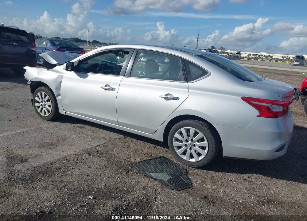 2017 NISSAN SENTRA SV VIN: 3N1AB7AP1HY283578