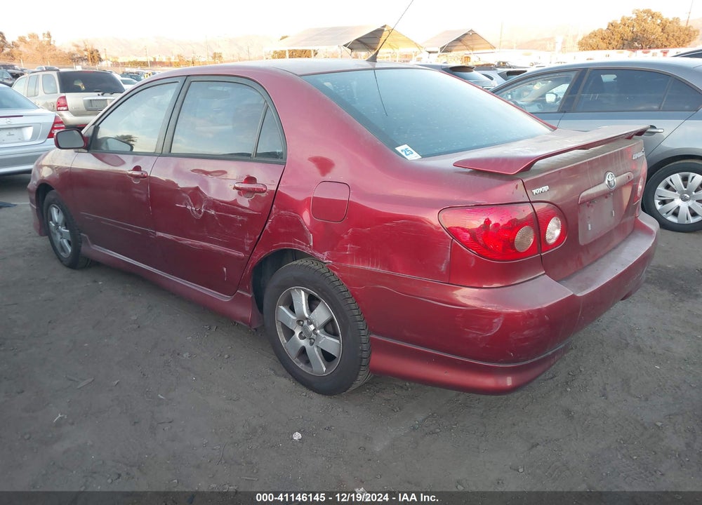 2007 TOYOTA COROLLA S VIN: 2T1BR32E37C830688