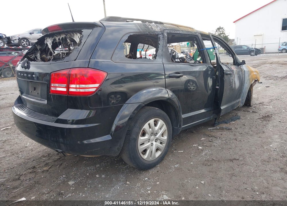 2018 DODGE JOURNEY SE VIN: 3C4PDCAB7JT474021