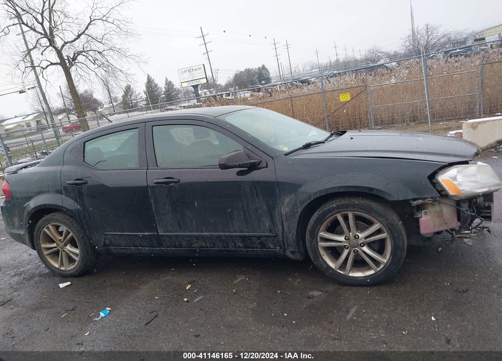 2012 DODGE AVENGER VIN: 1C3CDZEG7CN285092