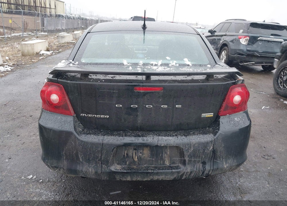 2012 DODGE AVENGER VIN: 1C3CDZEG7CN285092