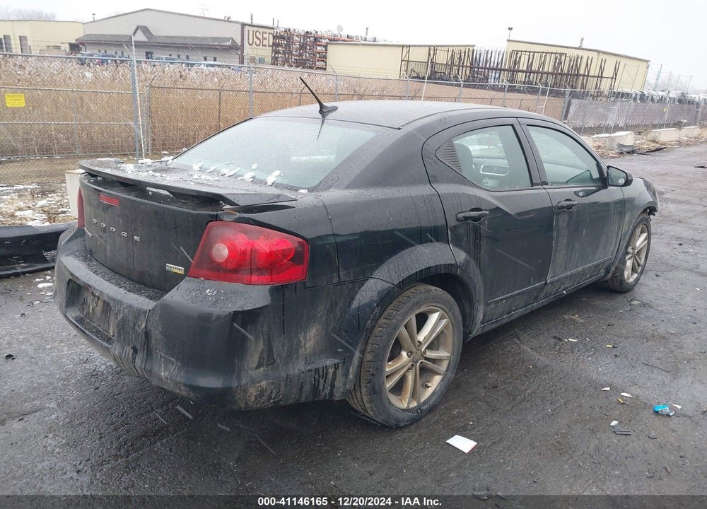 2012 DODGE AVENGER VIN: 1C3CDZEG7CN285092