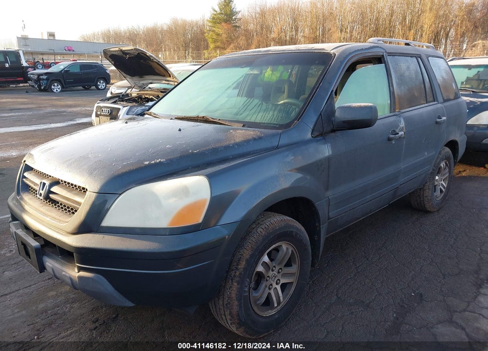 2005 HONDA PILOT EX VIN: 2HKYF18405H509675