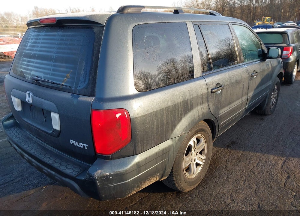 2005 HONDA PILOT EX VIN: 2HKYF18405H509675
