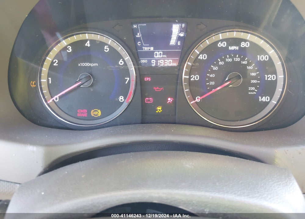2012 HYUNDAI ACCENT GLS VIN: KMHCT4AE0CU055322