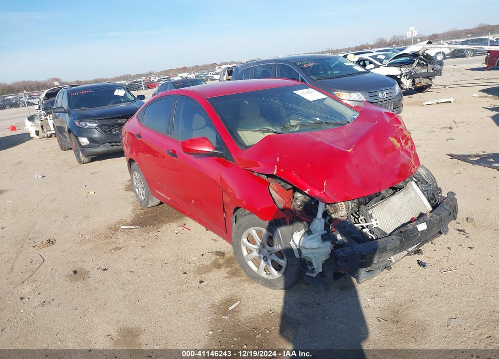 2012 HYUNDAI ACCENT GLS VIN: KMHCT4AE0CU055322