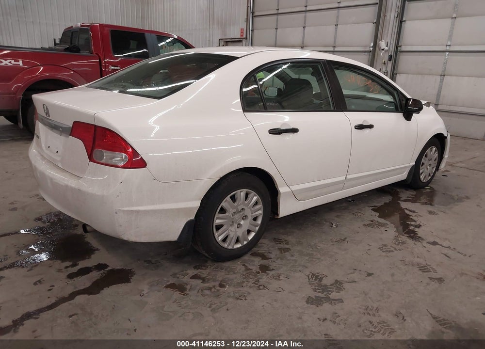 2009 HONDA CIVIC VP VIN: 1HGFA153X9L014677