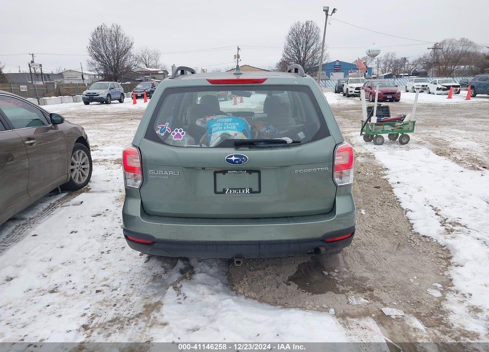 2018 SUBARU FORESTER 2.5I VIN: JF2SJABC6JH567692