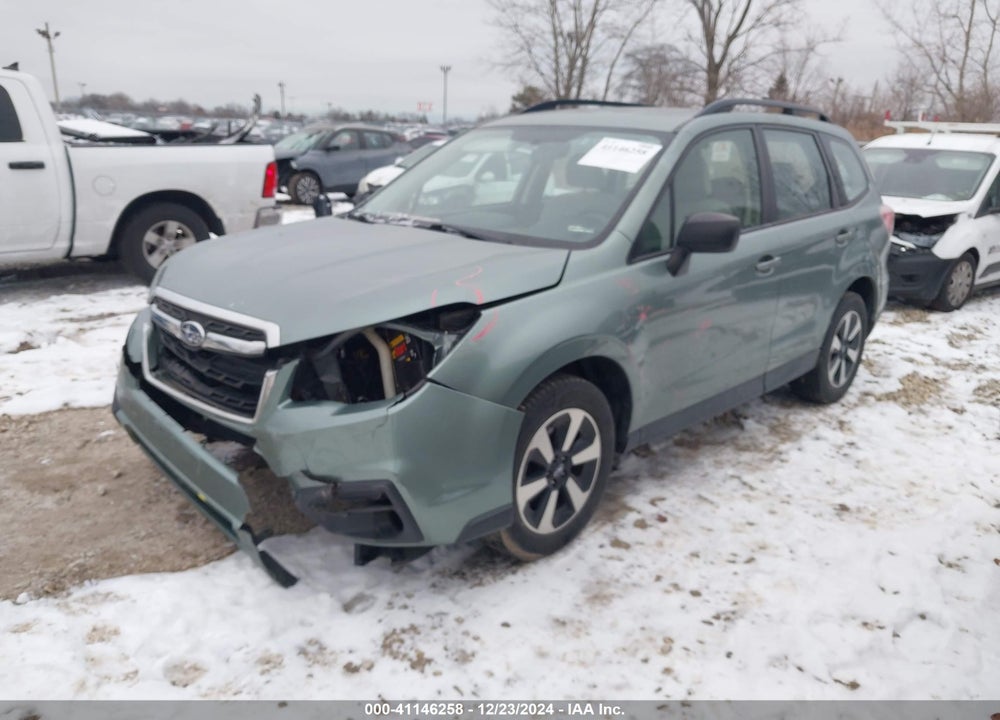 2018 SUBARU FORESTER 2.5I VIN: JF2SJABC6JH567692