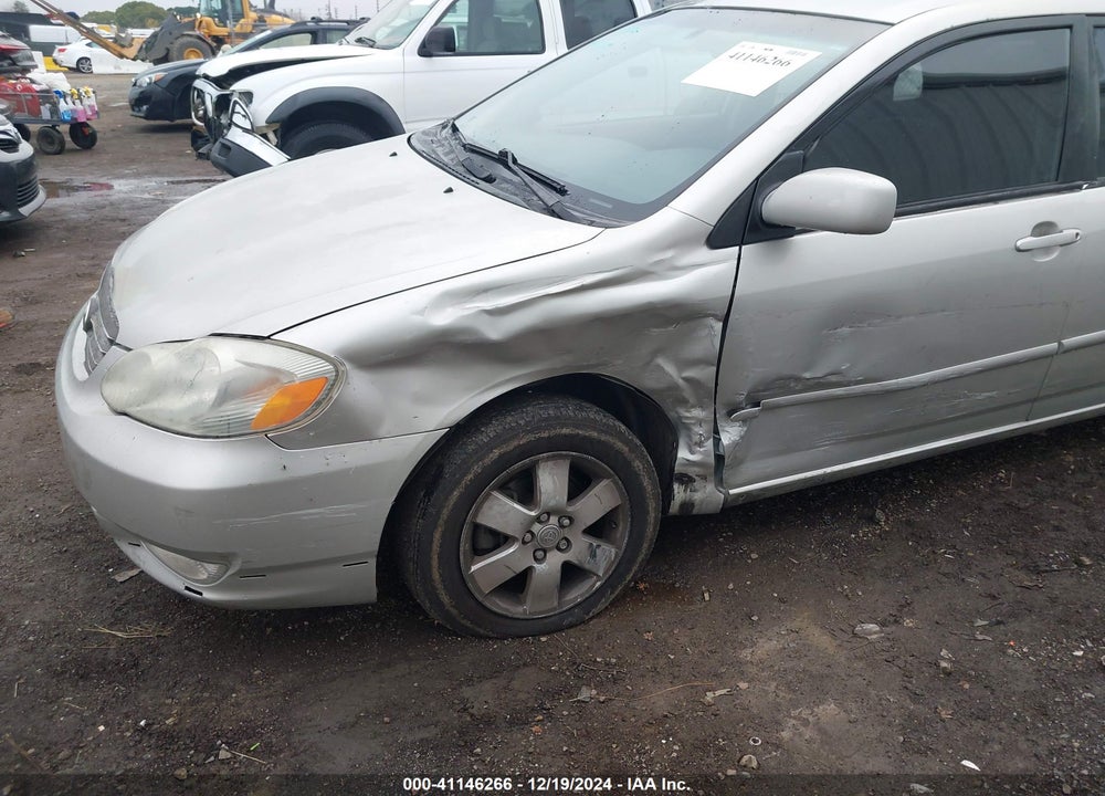 2003 TOYOTA COROLLA S VIN: 1NXBR32E83Z167935