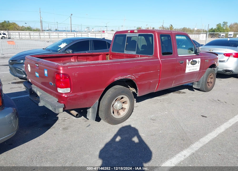 2000 FORD RANGER XL/XLT VIN: 1FTYR14V6YTA69418