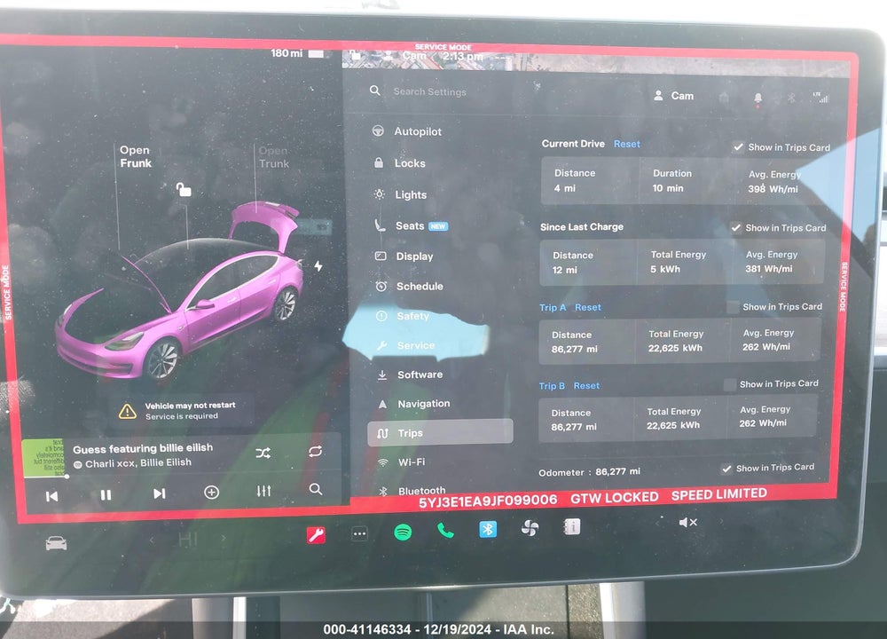 2018 TESLA MODEL 3 VIN: 5YJ3E1EA9JF099006