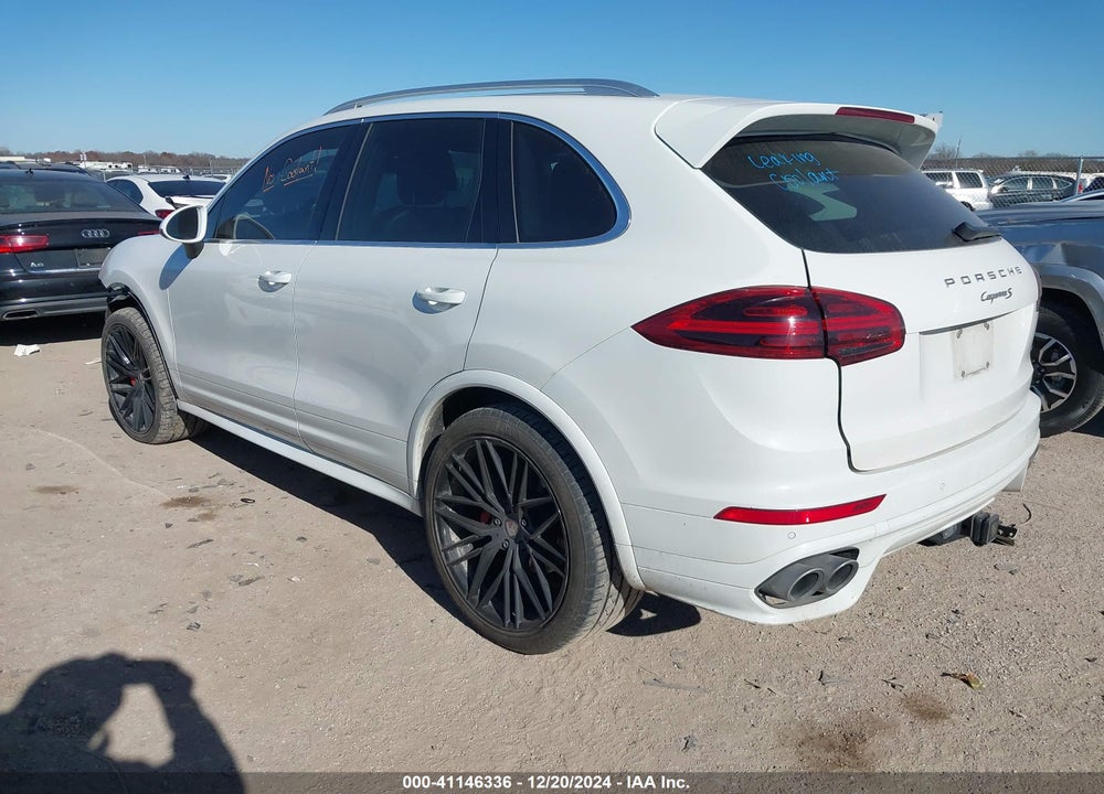 2015 PORSCHE CAYENNE S VIN: WP1AB2A23FLA61052